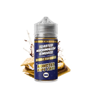 MONSTER VAPE TOASTED MARSHMALLOW S'MORES (30ml/120ml) MONSTER VAPE TOASTED MARSHMALLOW S'MORES (30ml/120ml)